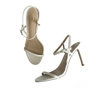 New Sam Edelman Doran High Heel Sandal in Modern Ivory Size‎ 9